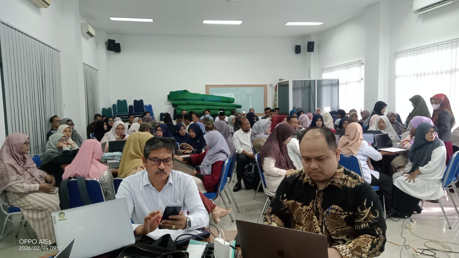 Dosen Koordinator Mata Kuliah Prodi PBA dan Dosen FTK UIN Ar-Raniry Ikuti Workshop Asesmen CPL Mata Kuliah